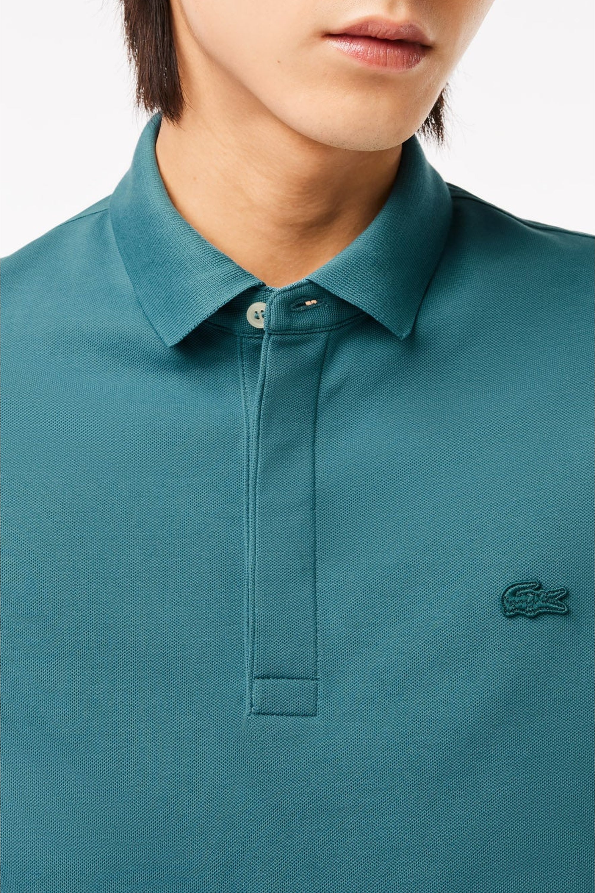 Polo coupe droite Paris boutonné en piqué - Hydro