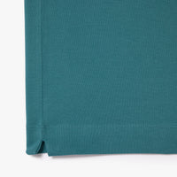 Paris button-down polo shirt in piqué - Hydro