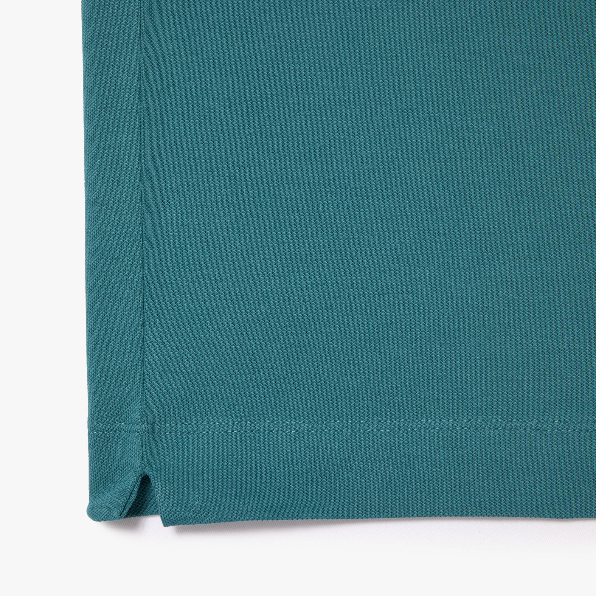Paris button-down polo shirt in piqué - Hydro