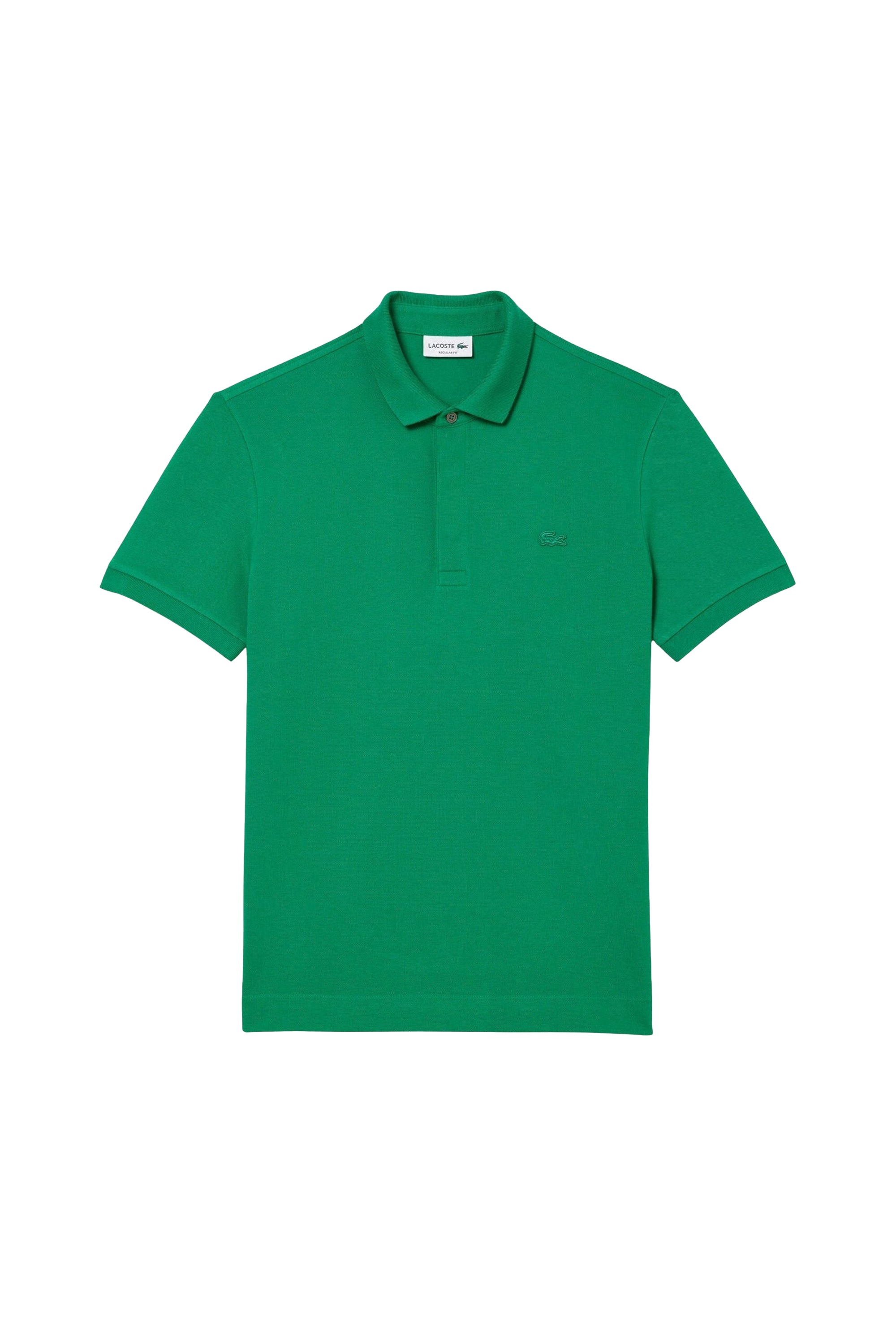 Polo coupe droite Paris boutonné en piqué - Fluorine