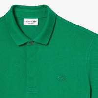 Polo coupe droite Paris boutonné en piqué - Fluorine