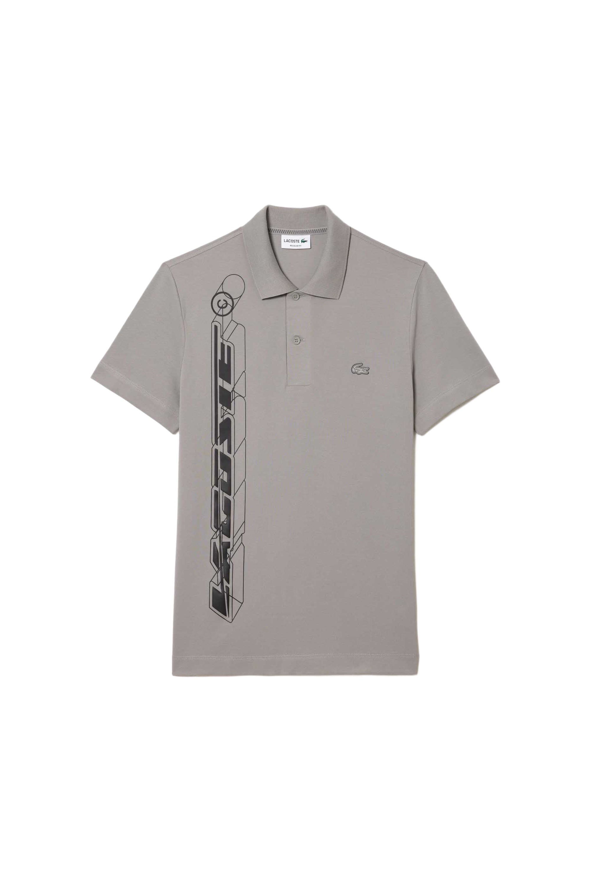 Polo coupe droite Movement Polo Signature - Ciment
