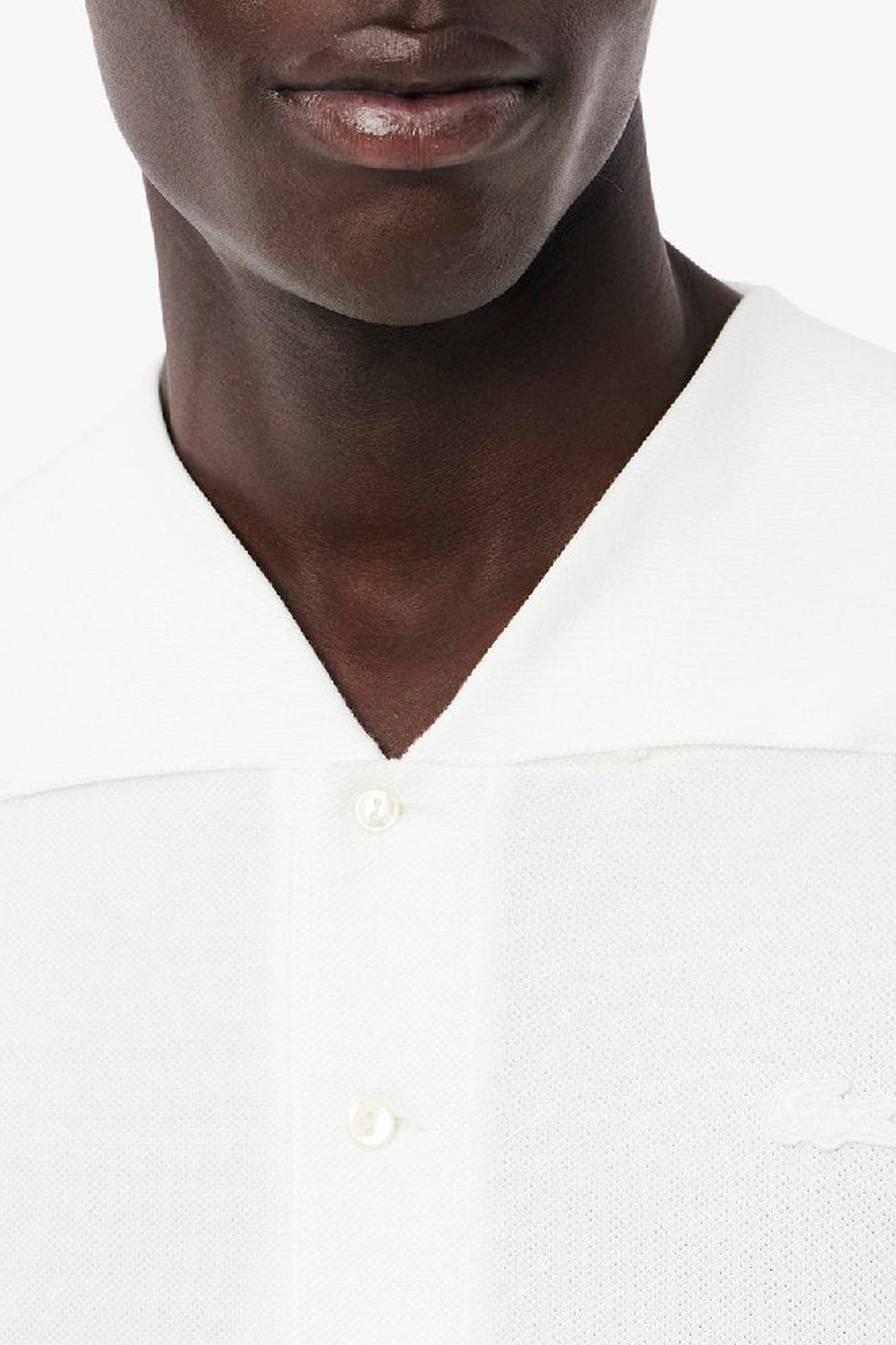 Polo L.12.12 en piqué - Blanc
