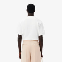 L.12.12 Piqué polo shirt - White