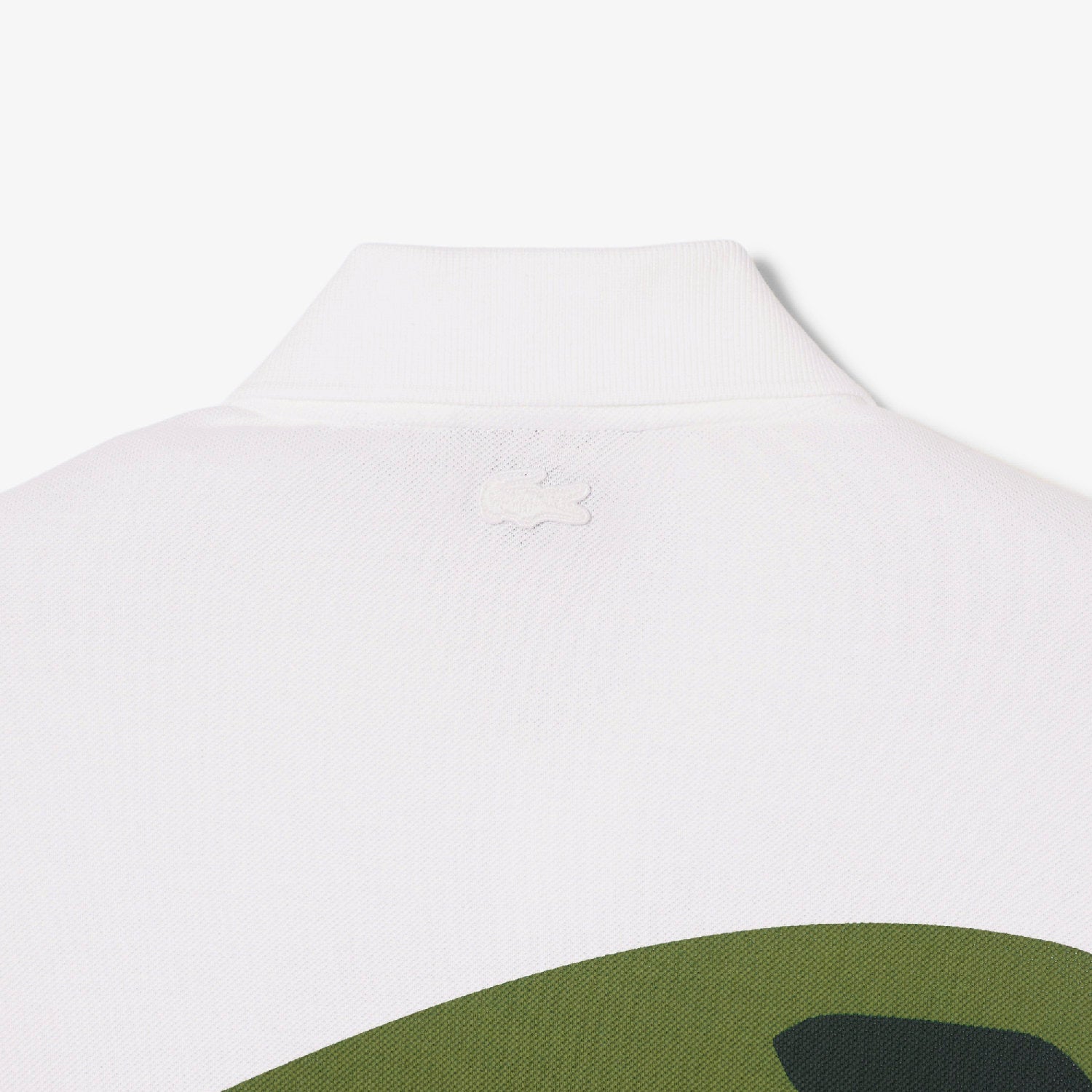 Polo imprimé en piqué - Blanc & Multicolor