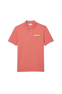 Polo coupe droite L.12.12 brodé délavé en piqué - Sierra