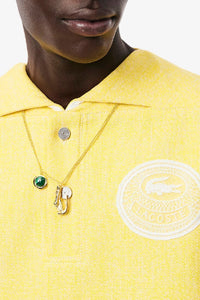 Polo oversize en denim - Ananas & Blanc
