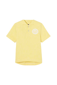 Polo oversize en denim - Ananas & Blanc