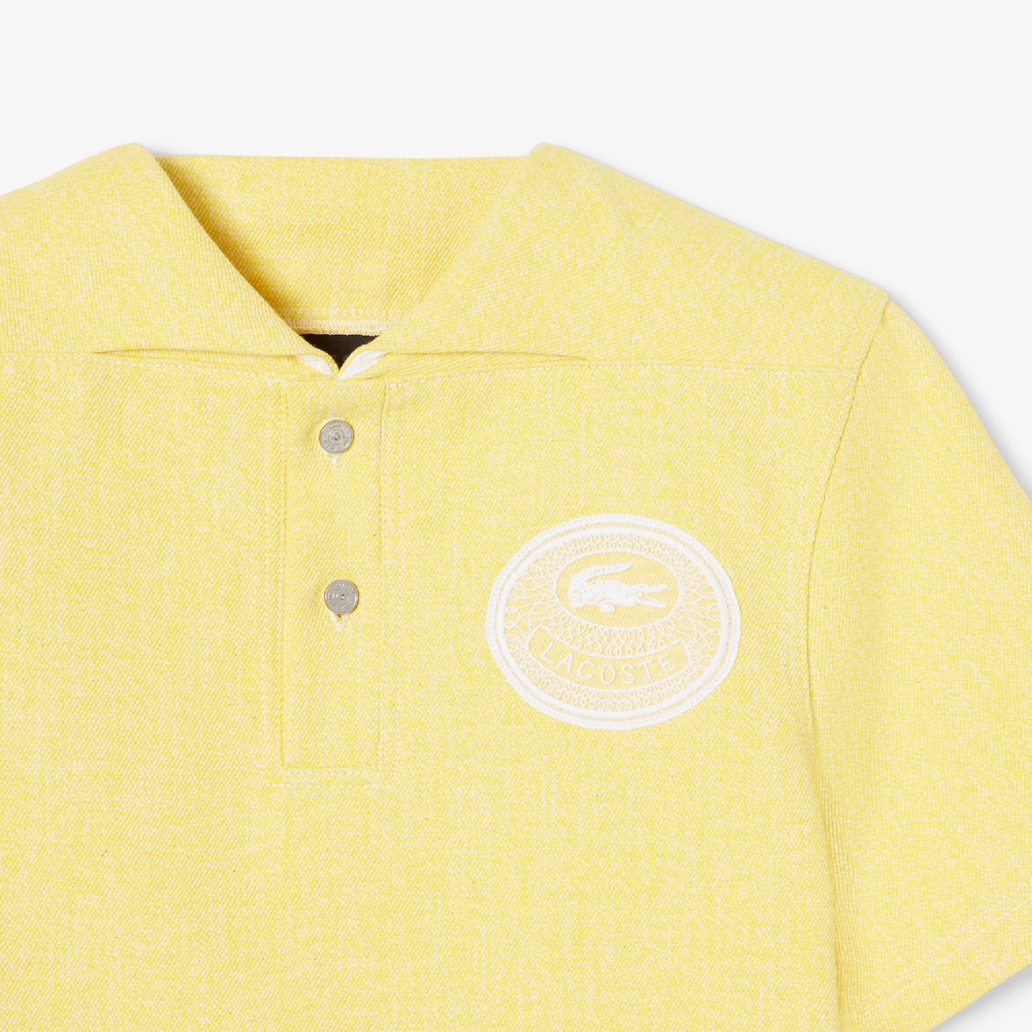 Polo oversize en denim - Ananas & Blanc