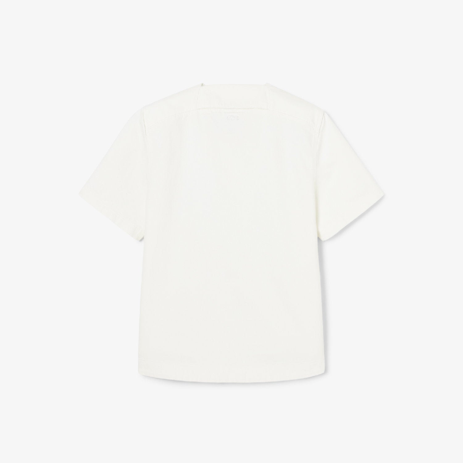 Oversized printed denim T-shirt - White & Multicolour