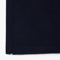 L.12.12 polo shirt with piqué print - Navy
