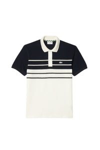 L.12.12 striped polo shirt - Farine & Abîmes