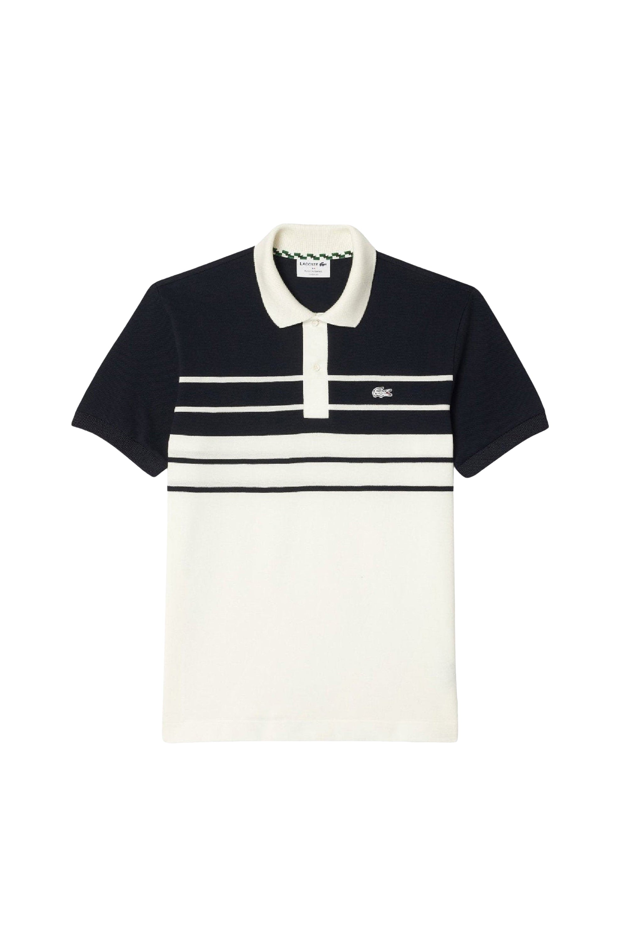 L.12.12 striped polo shirt - Farine & Abîmes