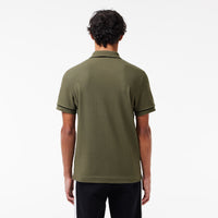 Polo coupe droite Paris boutonné en piqué - Tank