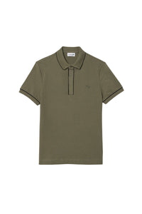Polo coupe droite Paris boutonné en piqué - Tank