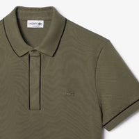 Polo coupe droite Paris boutonné en piqué - Tank