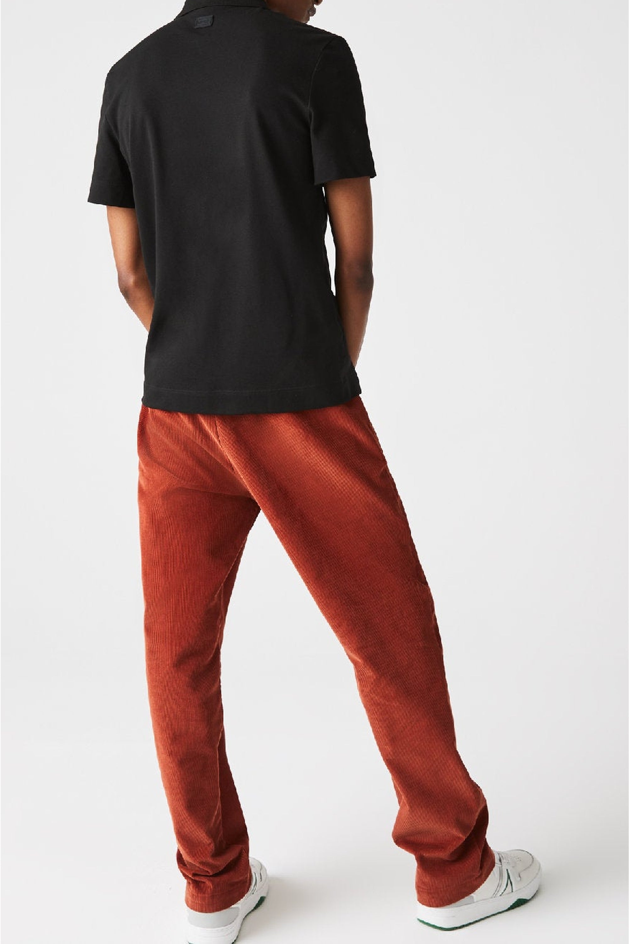 Polo Lacoste Active boutonné - Noir