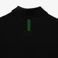 Polo coupe droite en piqué - Noir