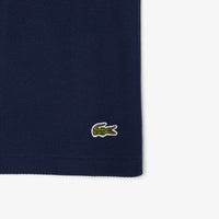 Polo coupe droite Lacoste x Roland-Garros en piqué - Marine