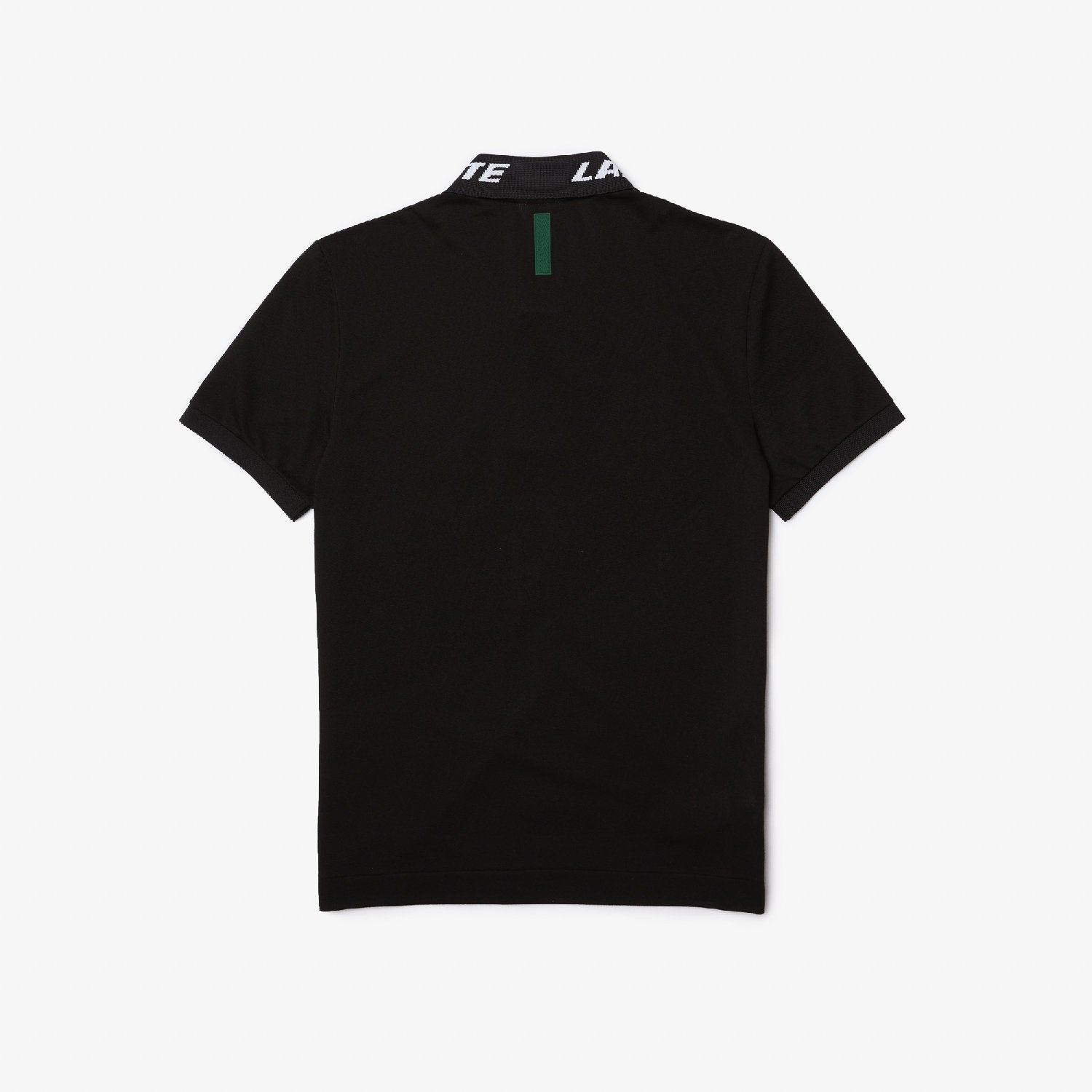 Polo ajusté en piqué - Noir