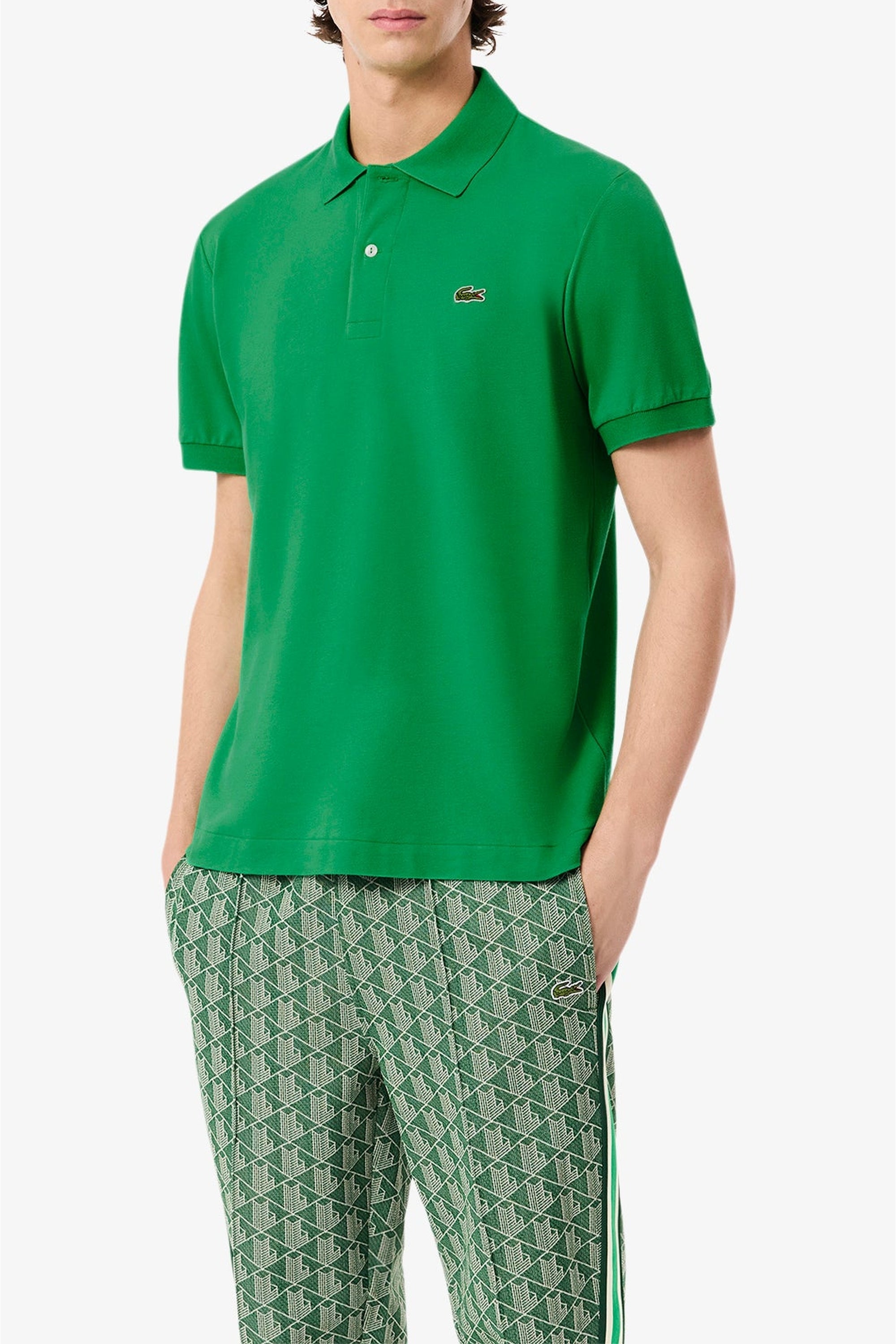 Polo L.12.12 en petit piqué - Calathea