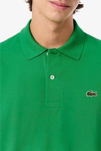 L.12.12 polo shirt in small pique - Calathea