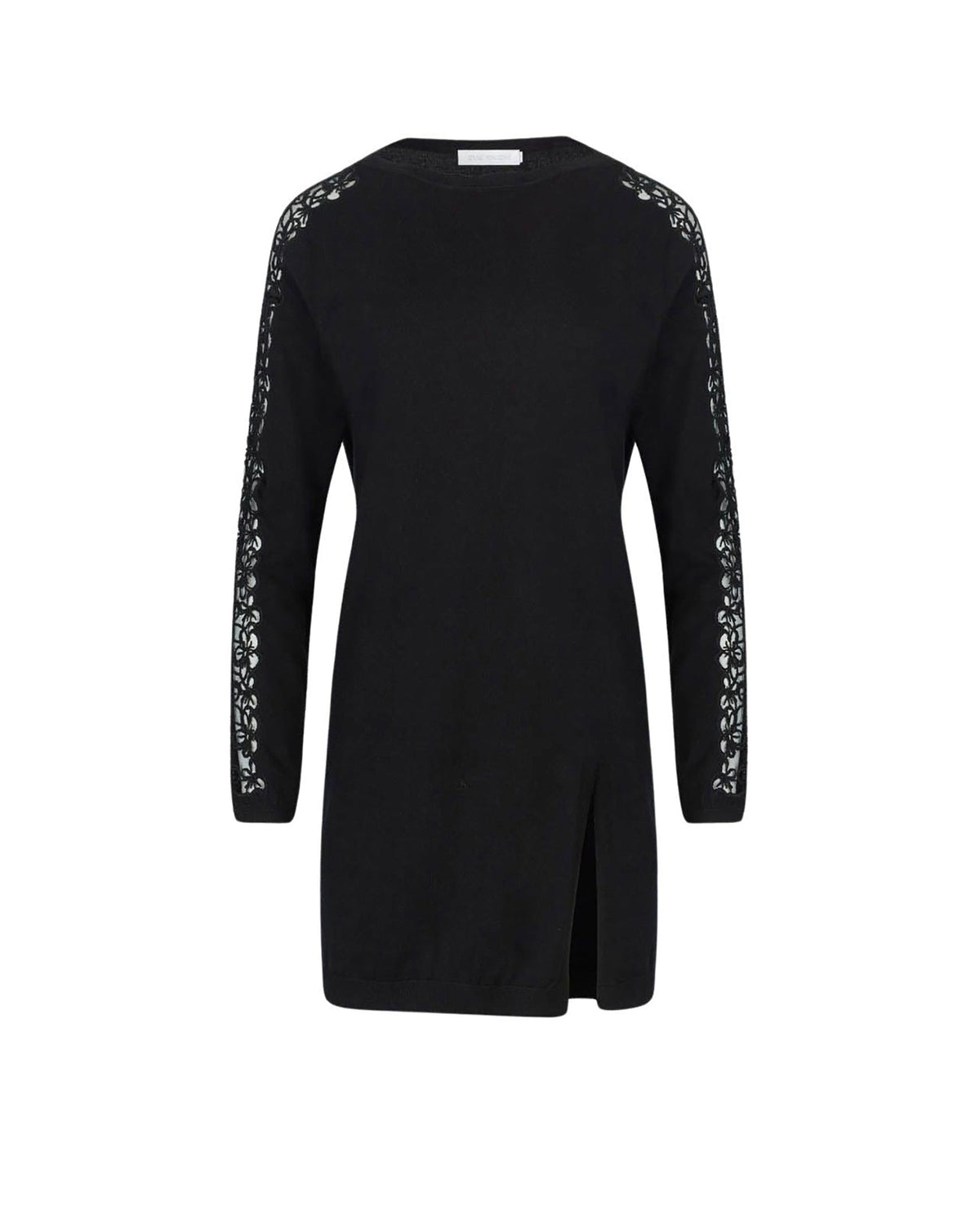 Robe pull Philo en dentelle - Black