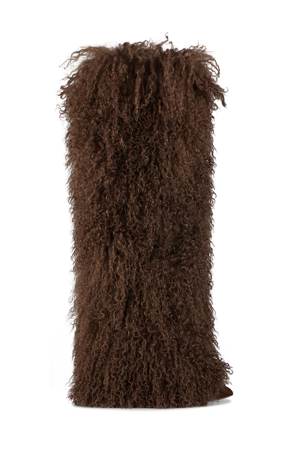 Bottes Furry fourrées en daim - Brown