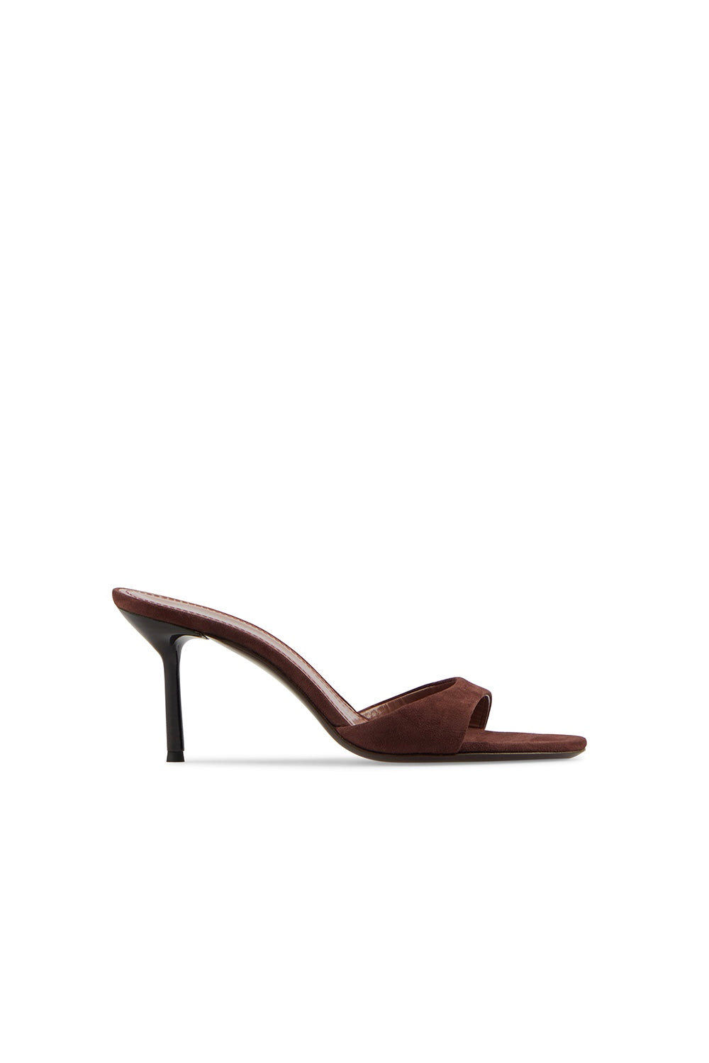 Mules à talons Lidia 70 en daim - Mogano