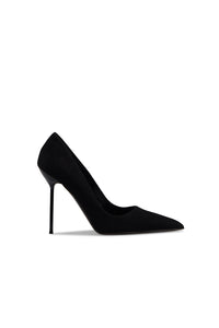 Escarpins Lidia en daim - Black