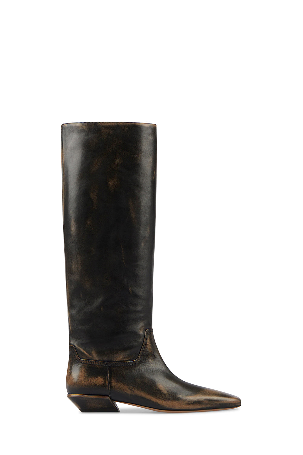 Bottes Bettina en cuir - Black