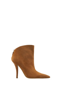 Bottines Jessica 105 en daim - Cognac