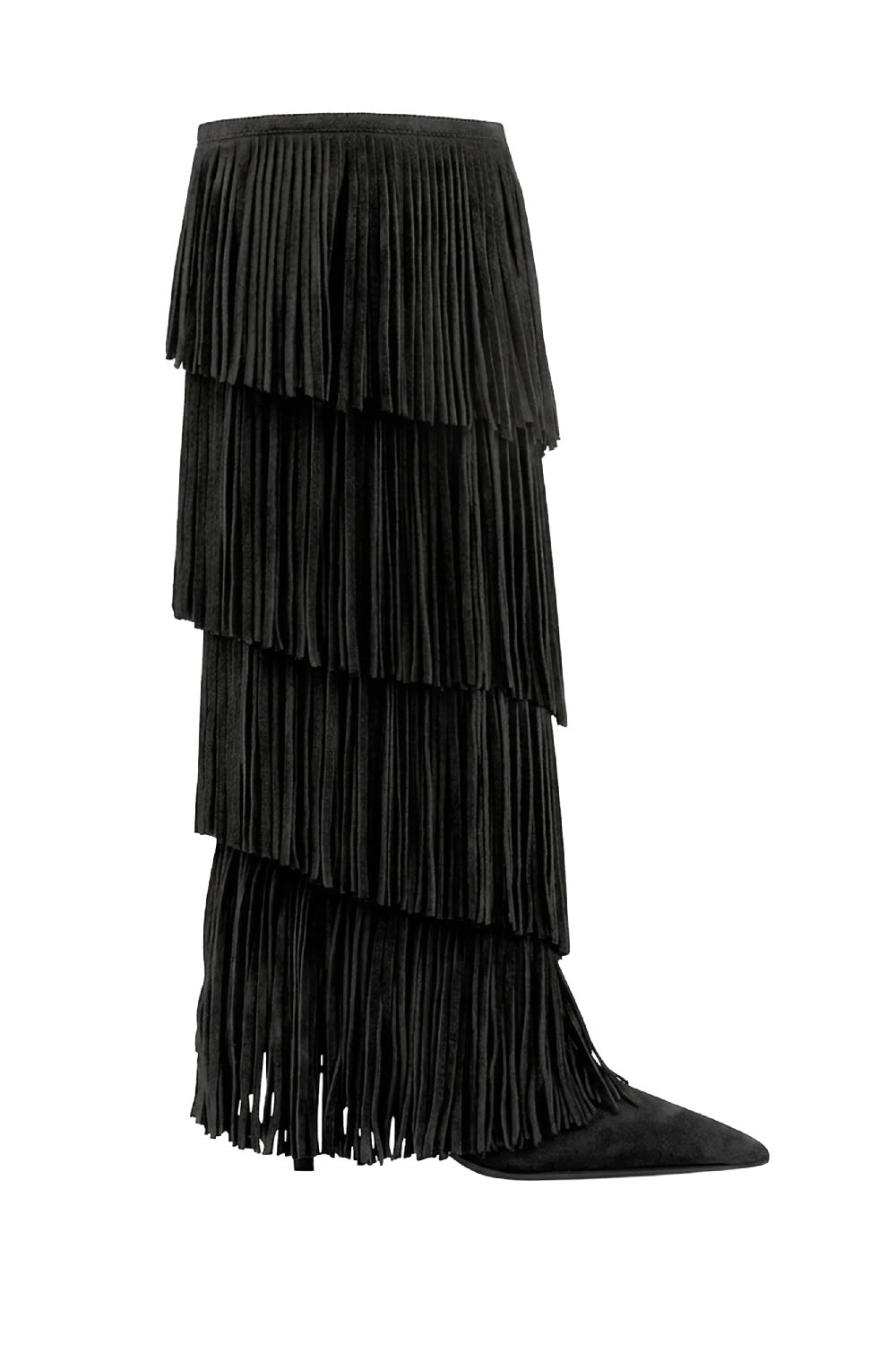 Bottes Jessie 105 en daim - Off Black