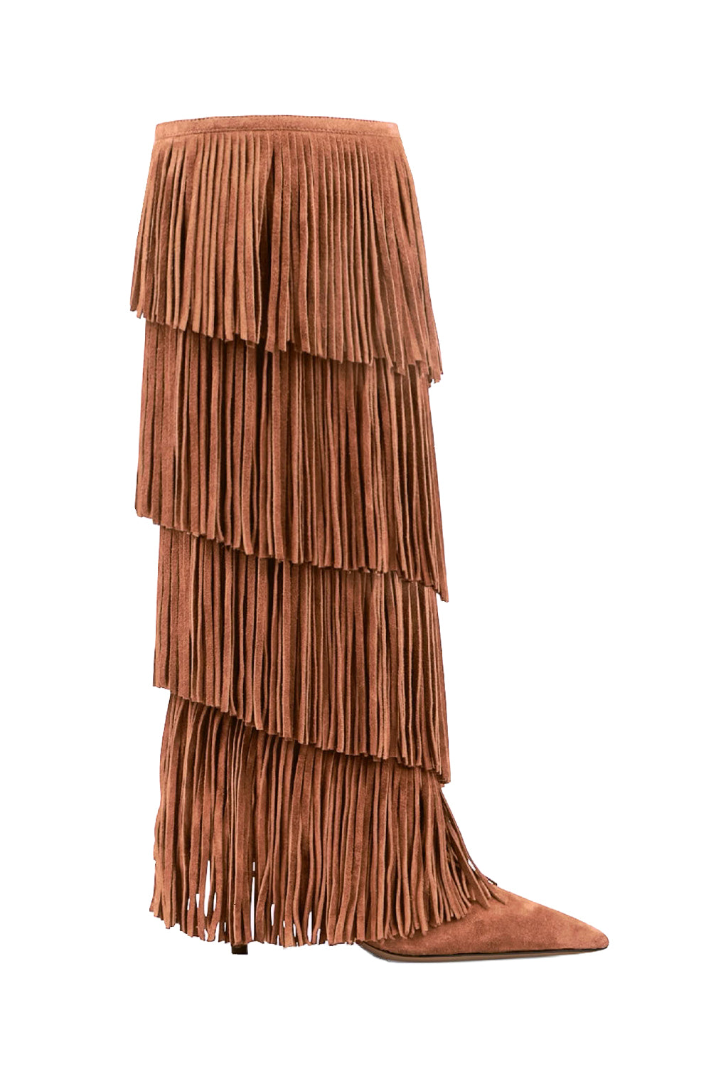 Bottes Jessie 105 en daim - Terracotta