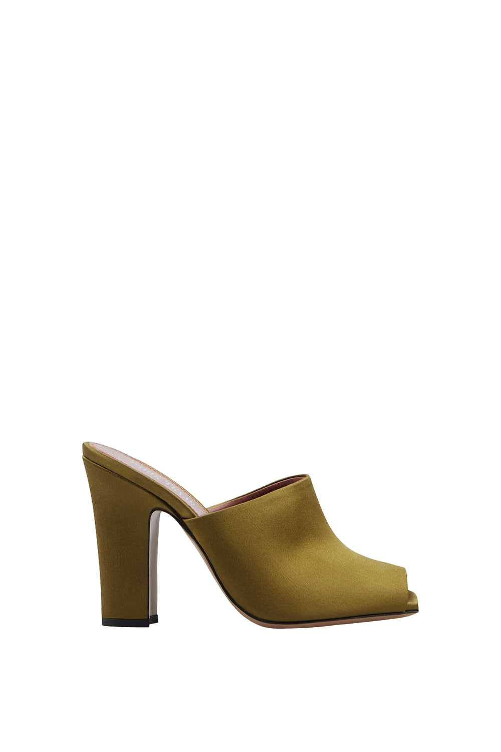 Mules à talons Rosie 100 satinées - Oil