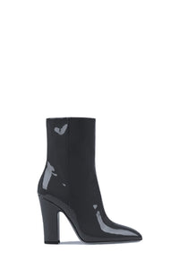 Bottines Lavinia 100 en cuir verni - Black