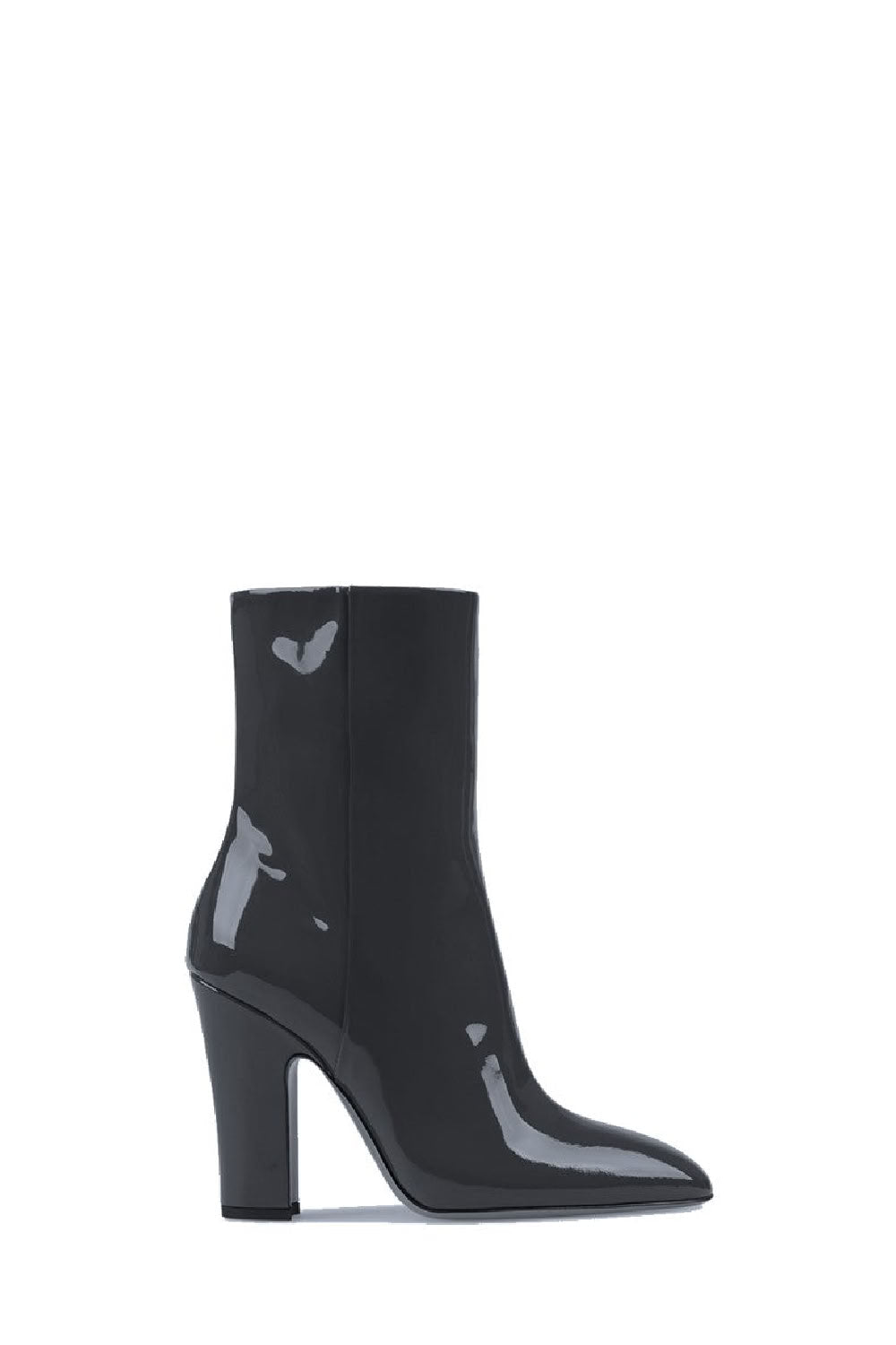 Bottines Lavinia 100 en cuir verni - Black