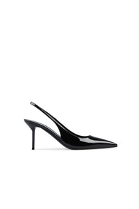 Black Slingbacks - Black
