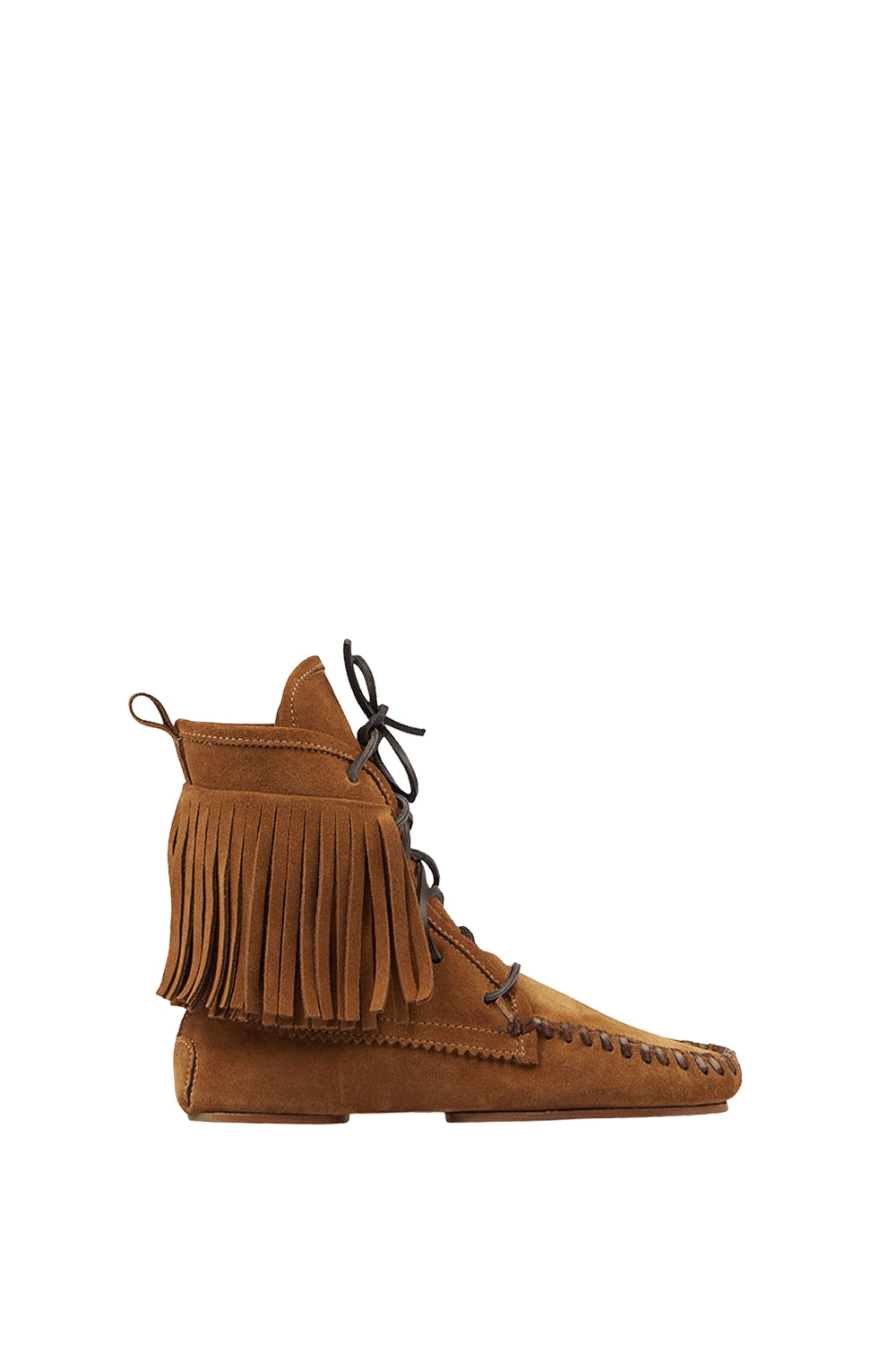 Bottines Indiana en daim - Cognac