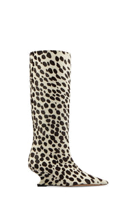White Cheetah Bottes - White Cheetah
