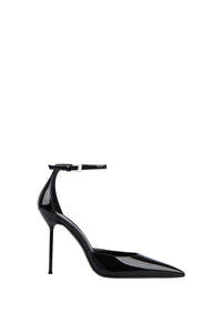 Lidia patent leather court shoes - Black