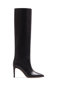 Bottes Stiletto 85 en cuir - Black