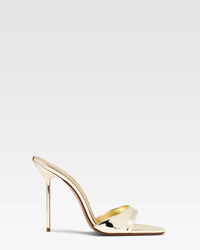 Gold Mules - Gold