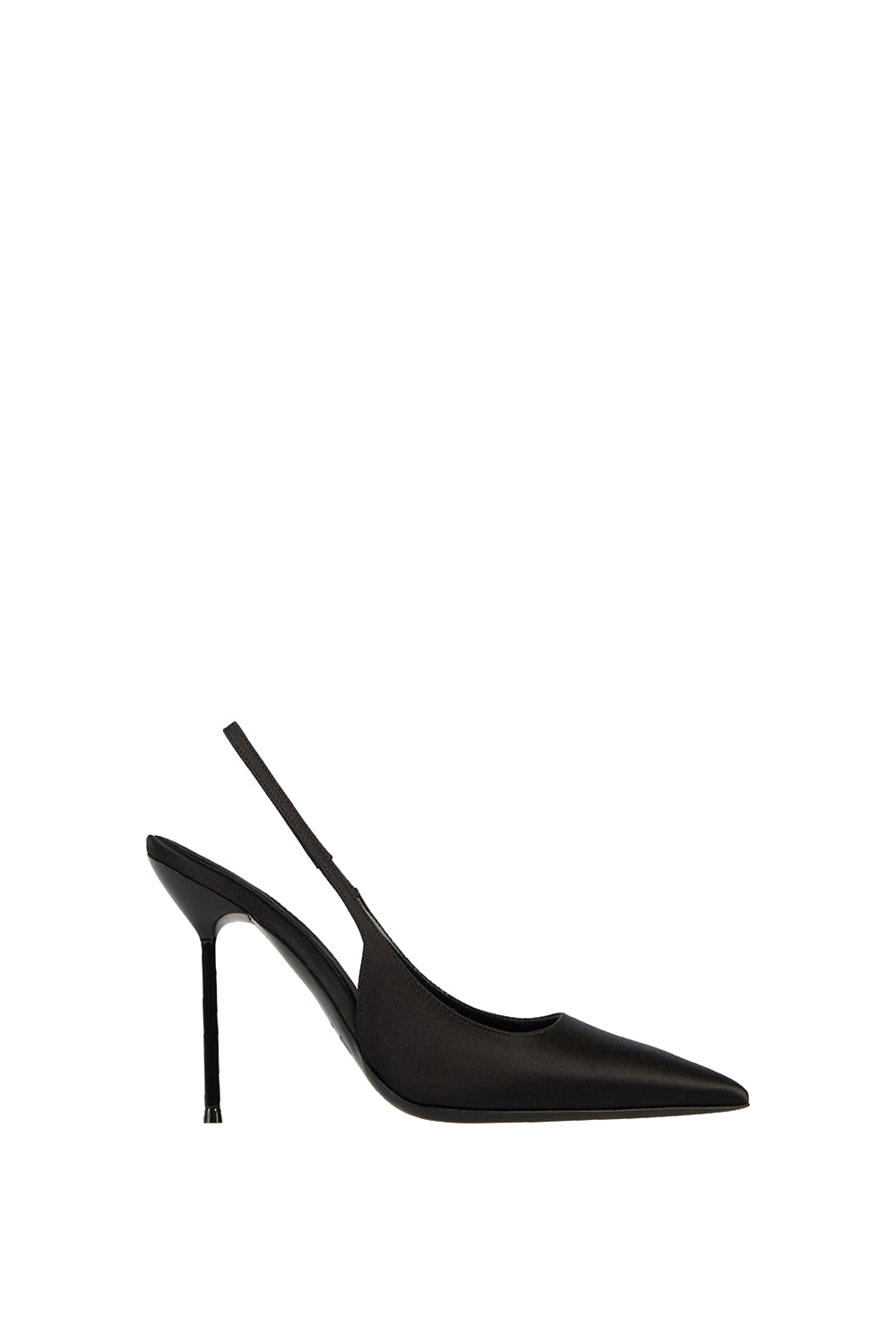 Lidia satin slingbacks - Black