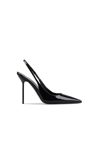 Black Slingbacks - Black