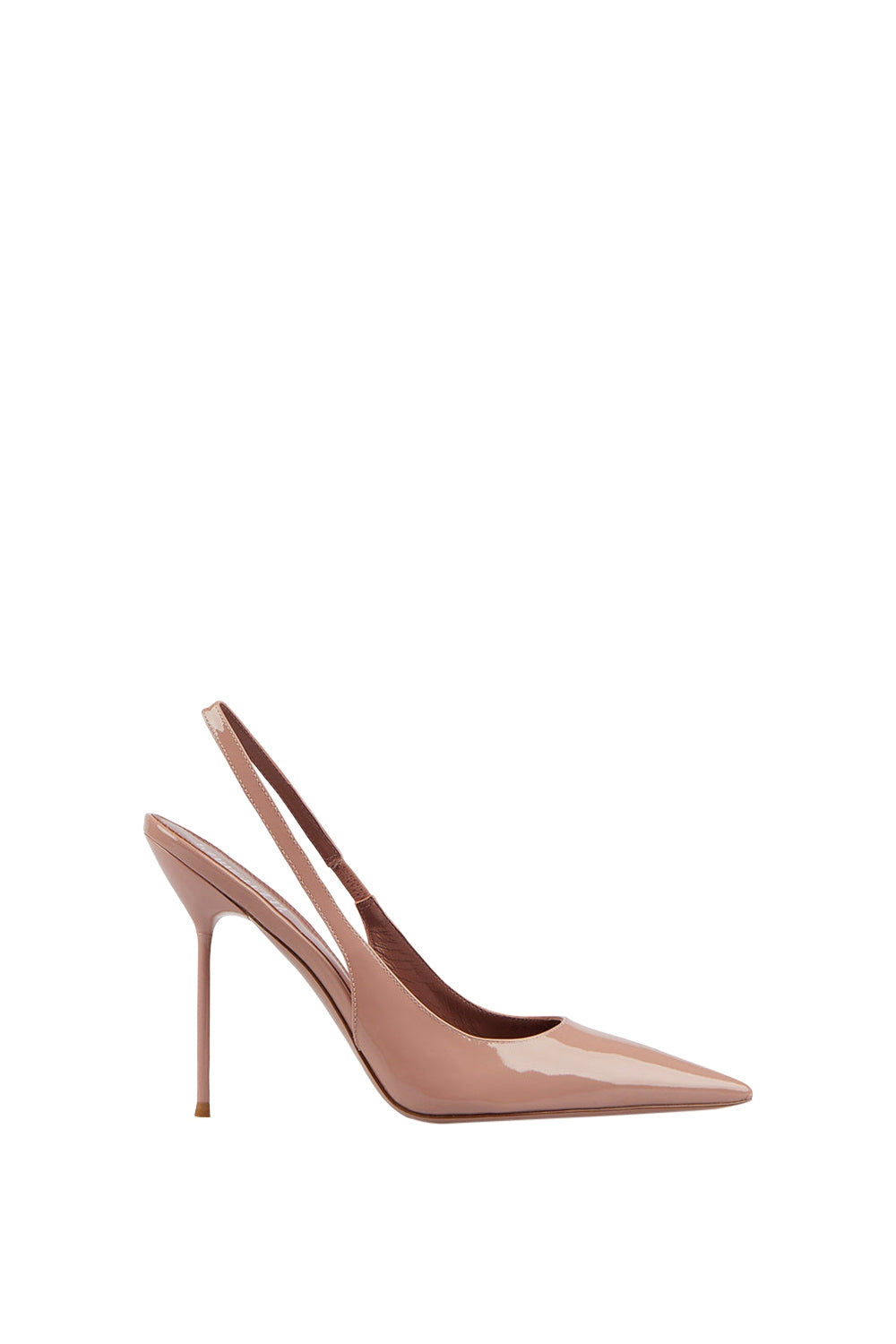 Slingbacks Lidia en cuir verni - Dark Phard