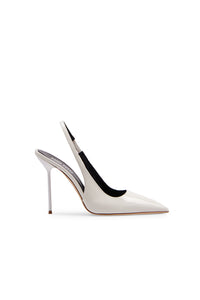White Slingbacks - White