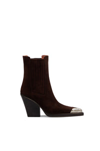 Bottines Dallas en daim - Cioccolato