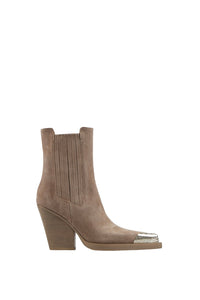 Bottines Dallas en daim - Taupe