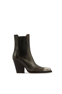 Bottines Dallas en cuir - Asphalt
